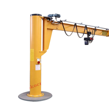 1 Ton to 5T European Standard Rotating Arm Manual Column Jib Cranes for Mobile Use