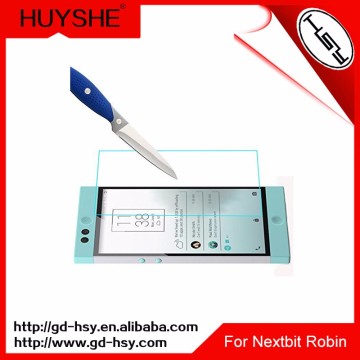 new premium top quality 0.33mm ultra thin tempered glass for Nextbit Robin tempered glass screen protector