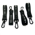 Rubber Keychain značka značka Soft Silicone Wristband Keychain