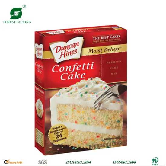 DOUBLE LAYER CAKE PACKAGING OUTER BOX