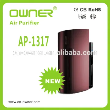new design portable photocatalytic room air purifier for smooking room