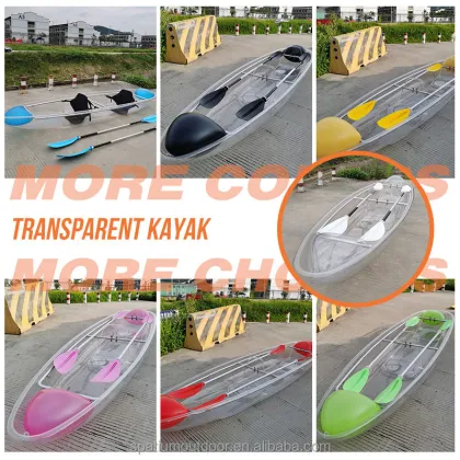 Translucent Polycarbonate Kayaks: Crystal Clear, See-Through Rowing Boats - Wholesale Sale