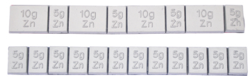 Zn wheel balance weights//adhesive wheel balance weight/ /auto parts//Manufactured in China