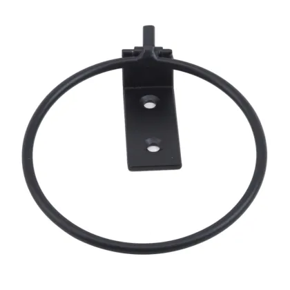 3pcs Garden Flower Pot Trays Wall Mounted Folding Metal Pot Ring Holder Flower Planter Tray Stand Flower Pot Balcony