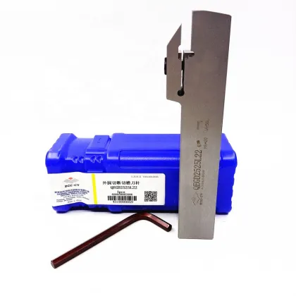 Genuine ZCC CT Outer Circle Cutting and Grooving Cutter Bar QEGD2525R13 2525L13 2525L22