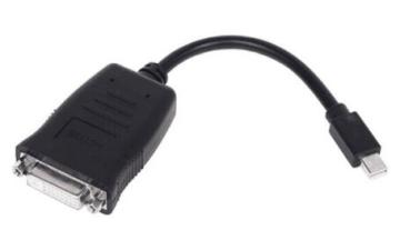 Mini DisplayPort DP Male to DVI Female 24 +5 Pin Active Adaptor Cable