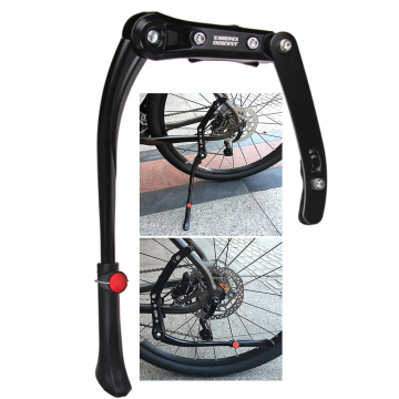 Adjustable MTB Bicycle Parking Rack - 24-29 Inch Chain Stay Bike Kickstand