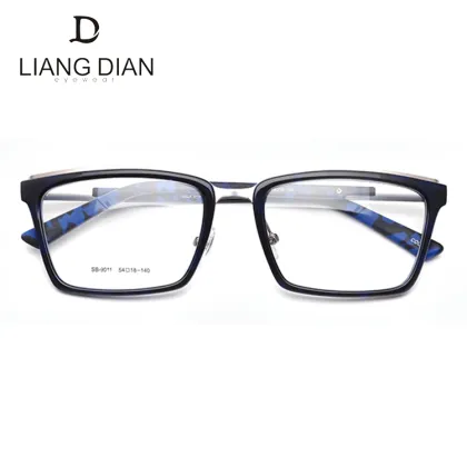 Blue Black Acetate Optical Frames for Reading Glasses