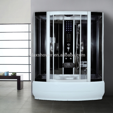 Good Quality Luxury Black Steam Shower Cabin made in China