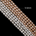 Craft Thread Freshwater Pearl Beads for Jewelry Making