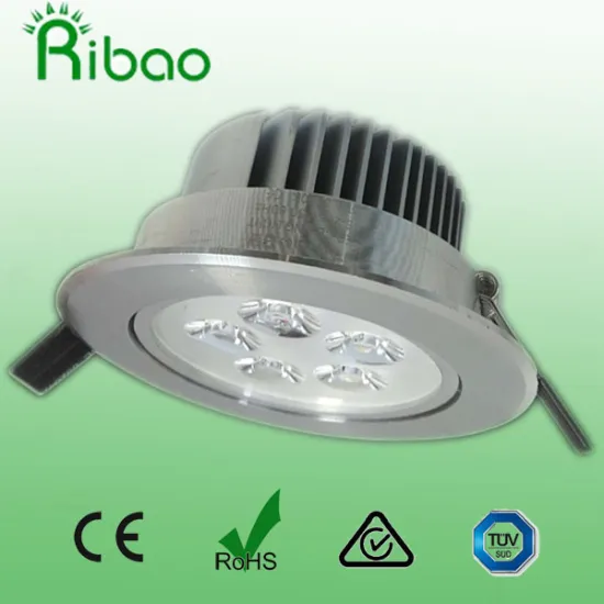 Surface mounted 12v rv 5W dimmable led flush mount ceiling light
