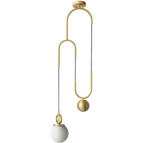 LEDER Brass Led Pendant Lamps