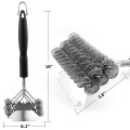 Bristle free safe BBQ cleaning grill brush