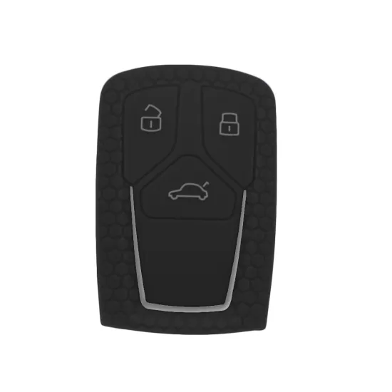 honeycomb silicon Audi B9 car key cover