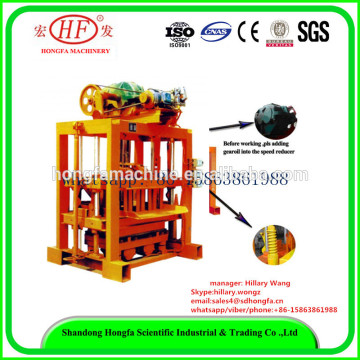 QTJ4-40 manual block making machine/used concrete block making machine/eps block machine