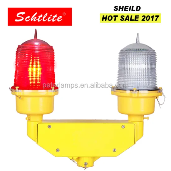 SHIELD 10CD 32CD Aviation Beacon Double Head LED Obstruction Light
