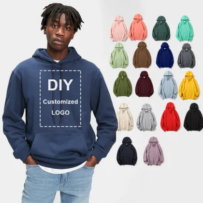 OEM&ODM Custom Men's Oversized 320g Cotton Hoodie
