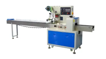 Flow Automatic Candy / Cookies / Bread Package Machine