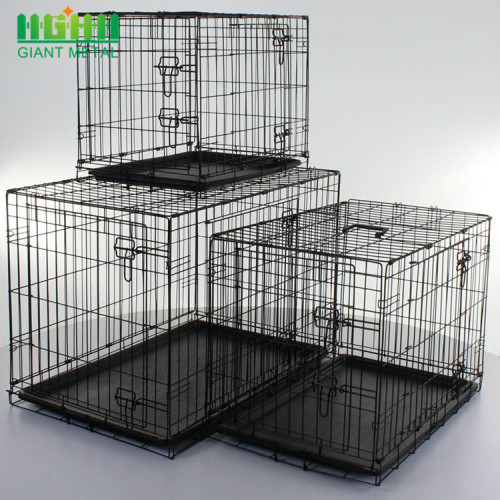 Stainless Black Steel Dog Cage Cheap Price