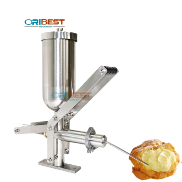 Low Price Puff Filling Machine | Mini Manual Churros Filling Machine | Filled Churros Making Machine