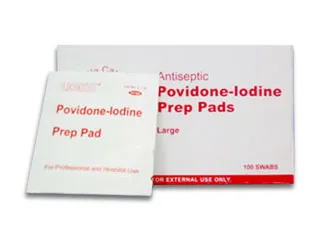 Povidone Iodine Prep Pad