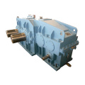 Special gearbox for open mills