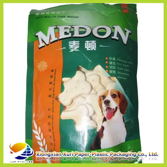 High quality pet food packaging plastic bags