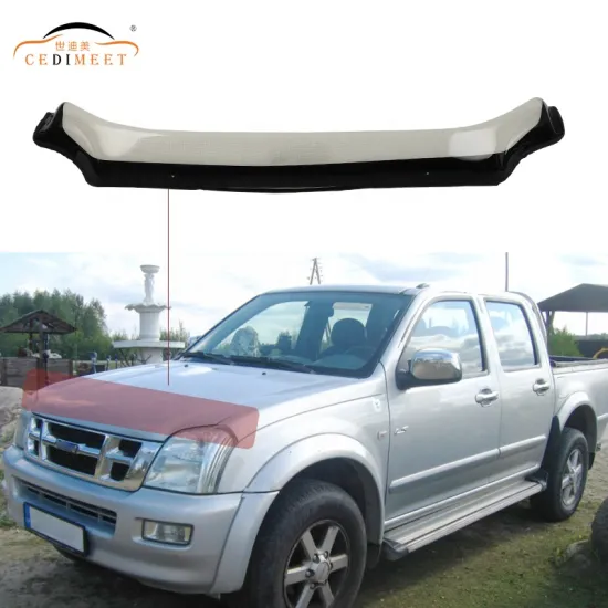 Acrylic Hood Deflector Guard for Isuzu D-Max 2006 Front Bonnet Protection