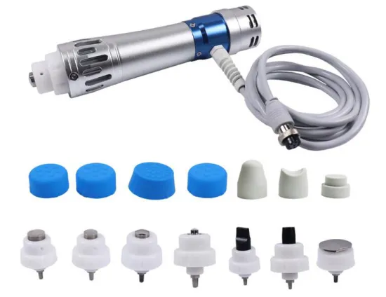 Touch screen body pain relief shock wave therapy equipment