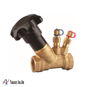 صمام التوازن الثابت الدقيق لأنظمة التدفئة والتهوية وتكييف الهواء (HVAC).