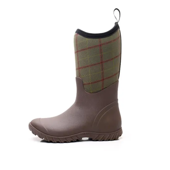 Waterproof Warm Rubber Gumboots with 6mm Neoprene for Men