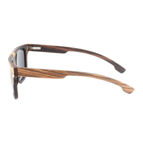 Solid Wood Handmade Polarized Sunglasses Shell Inlay Solid Wood Sunglasses Manufactory