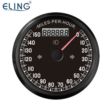 ELING 85mm GPS Speedometer Odometer for Vehicles (12V/24V)