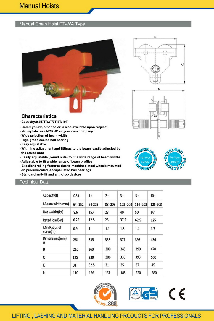 High Quality Plain Push Trolley