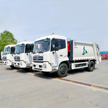 Dongfeng 4x2 16CBM Compaction Garbage Truck για διαχείριση αστικών αποβλήτων