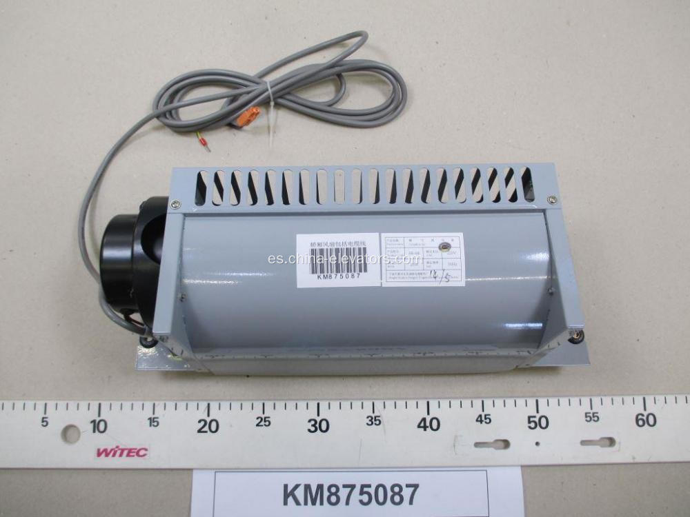 Ventilador de automóviles KM875087 con cable para ascensores Kone