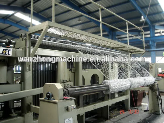 Best price automatic hexagonal mesh weaving machine(ISO and CE)