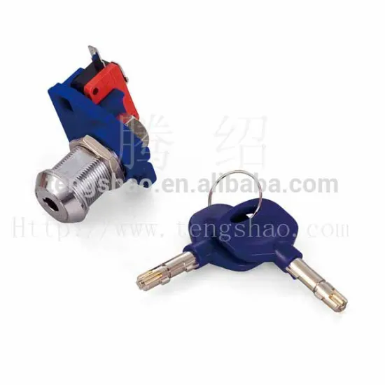high security key micro-switch lock for gaming mechine