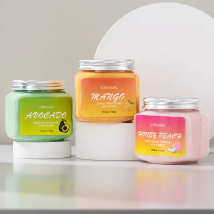 MIDUO OEM Exfoliating Moisturizing Foot Whitening Body Scrub Cream