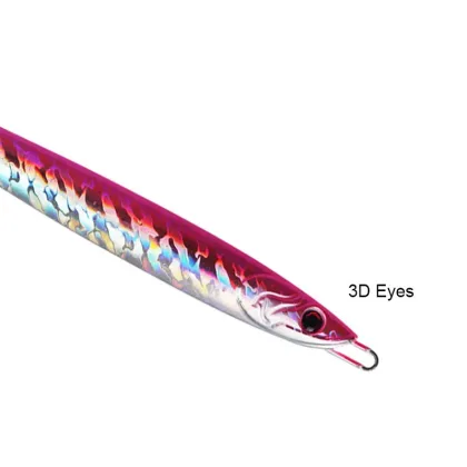 Slow Sinking Lead Jig Glow Lure for Tuna, Sailfish, Striped Bass, Grouper, Snapper, Kingfish