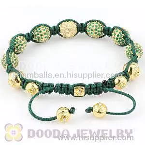 2011 Nialaya Jewelry Bracelets With Golden Silver Stone Beads 