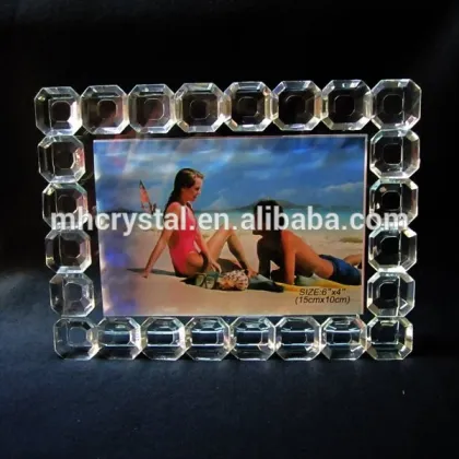 Glass crystal Photo Frame home decoration MH-QT0135