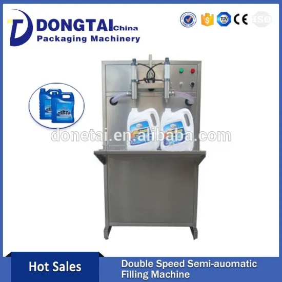 Antifreeze Semi-auto Double-Nozzle Liquid Filling Machine