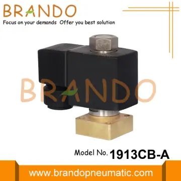 Sub Base Mounted Brass Solenoid Valve Normally Open