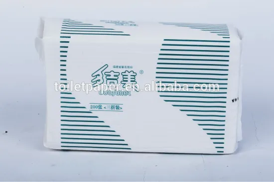 Soft Pack Tissue 100% Virgin Wood Pulp 5 star hotel paper China napkin