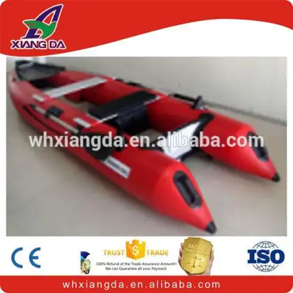 PVC fishing canoe lightweight inflatable kayak