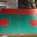 Outdoor Basketball Court --- in elkaar grijpende sportvloer