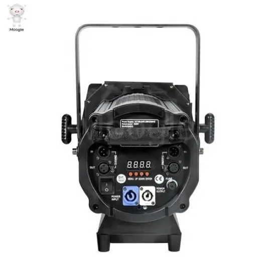 Professional 4in1 RGBW Zoom LED Fresnel Studio Light 200w