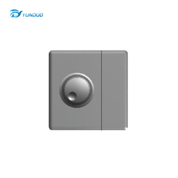 UK PC Panel 1 Gang Fan Dimmer Touch Switch