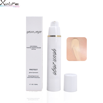 Private Label Organic Natural Hydrating UV SPF 46 Mineral Sunblock Moisturizer Cream for All Skin Types
